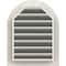 Ekena Millwork Round Top Gable Vent Primed, Functional, Pine Gable Vent w/ 1" x 4" Flat Trim Frame, 28"W x 34"H GVWRT28X3401SFPPI - alternate 3